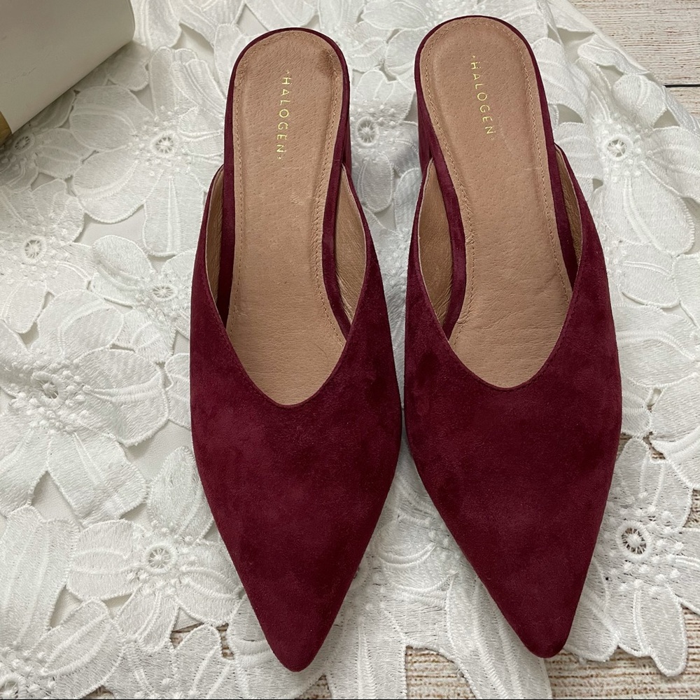 Halogen Red Tori Mules - Picture 6 of 10